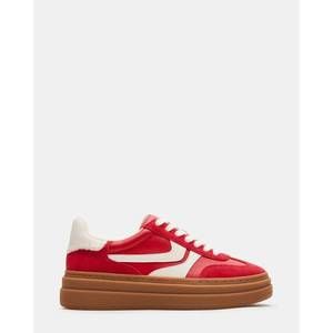 NEW STEVE MADDEN women's dodge shoes in red multi